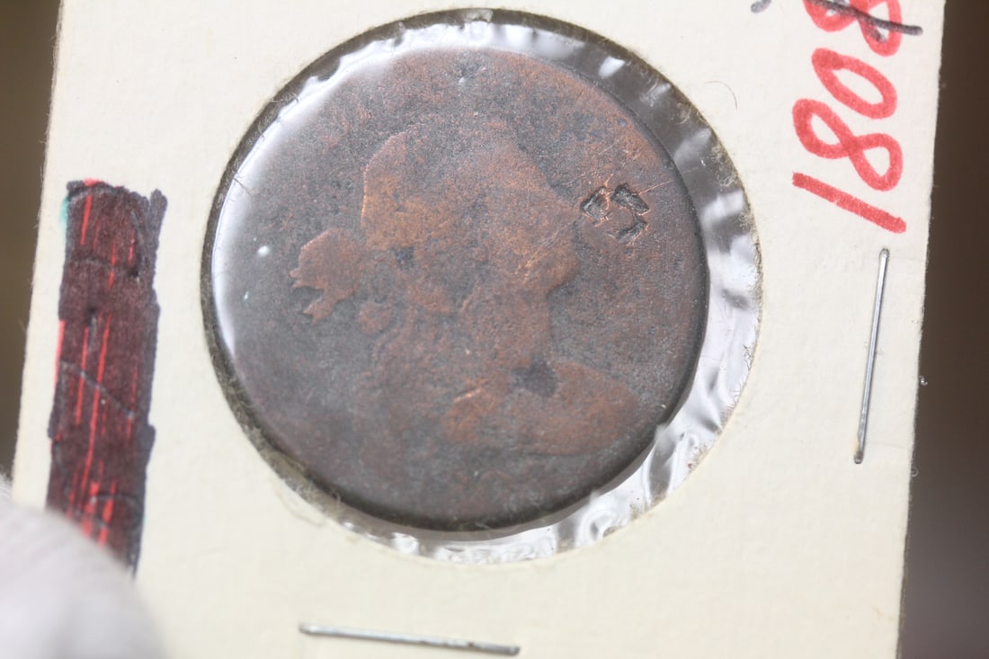 1803 Large Cent: as shown