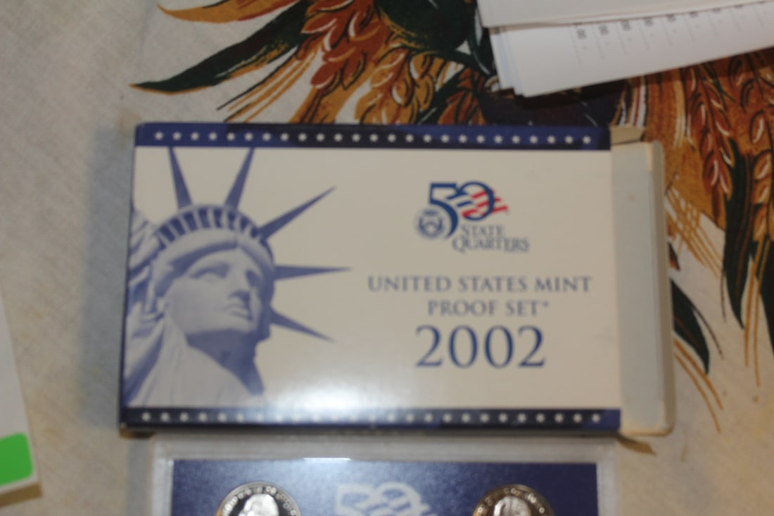 2002 US Mint Proof Coin Set - 2