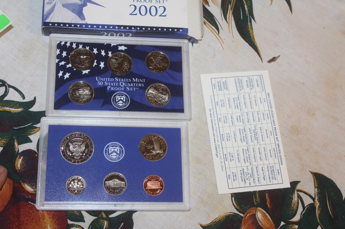 2002 US Mint Proof Coin Set - 3