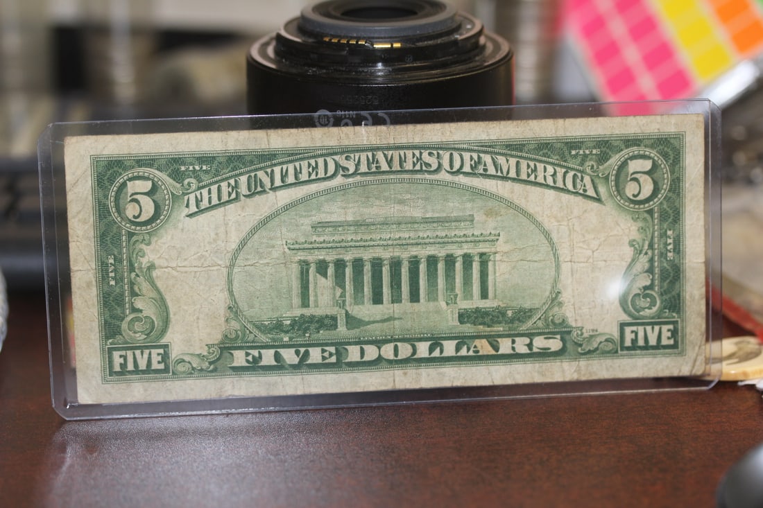 1934 $5.00 Note - 2
