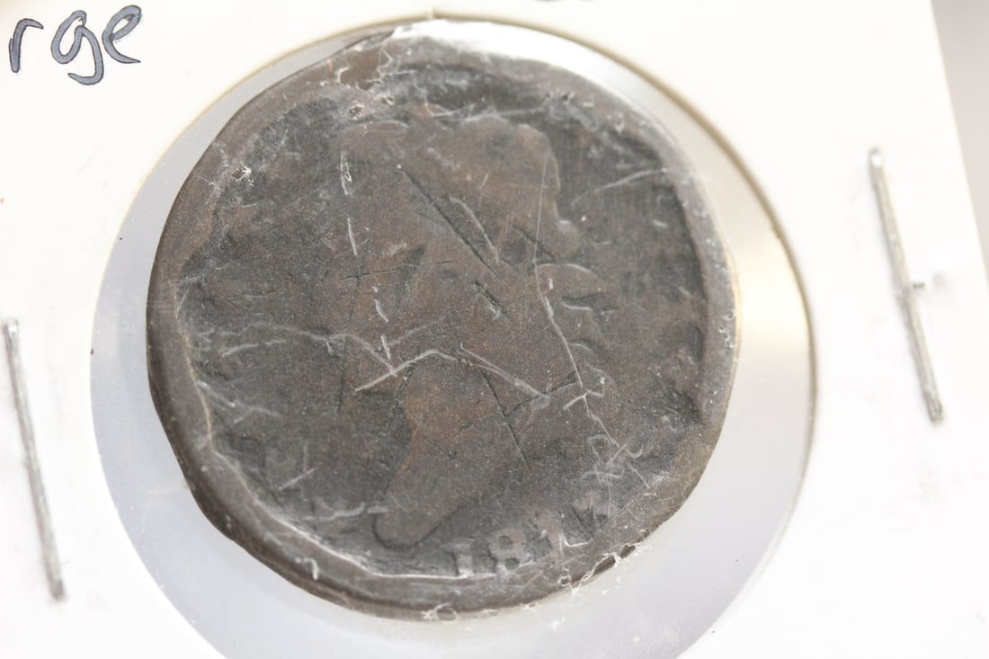 1813 Large Cent: key date