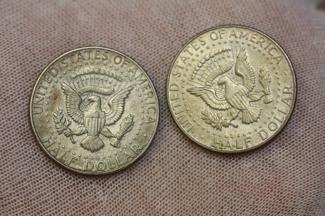 Lot of 2 Kennedy Halves - 2