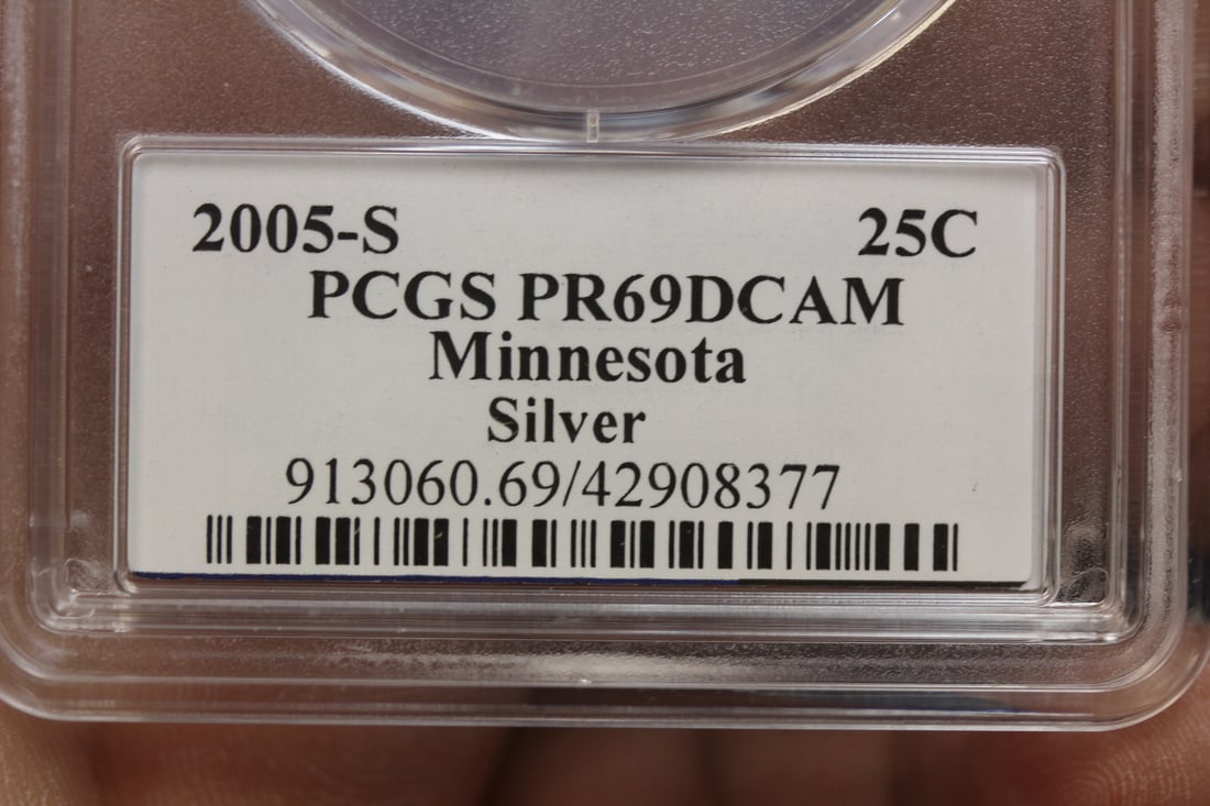 PCGS Graded Silver Quarter - 3