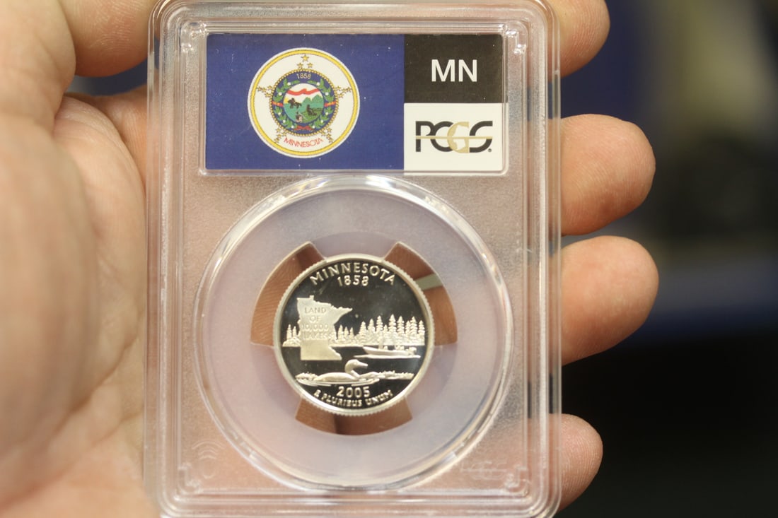 PCGS Graded Silver Quarter - 4