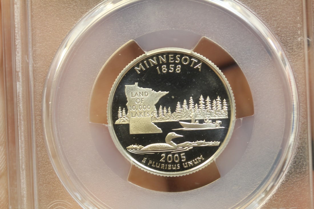 PCGS Graded Silver Quarter - 6