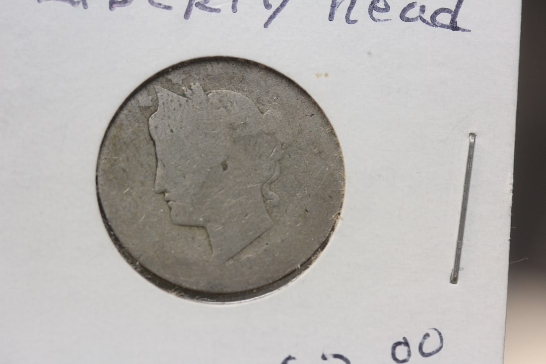 1889 Liberty Head V Nickel: as shown