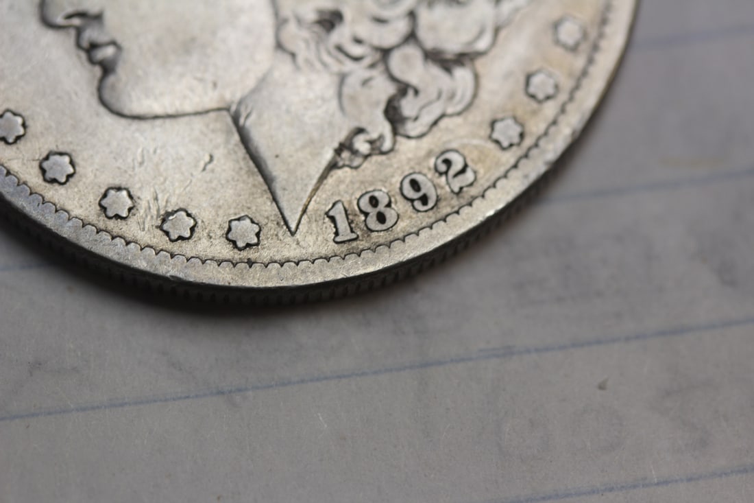 1892-S Morgan Silver Dollar - 2