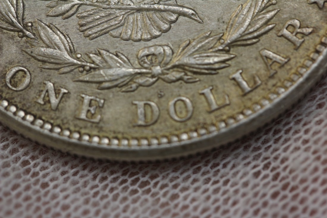 1921 Morgan Silver Dollar - 3