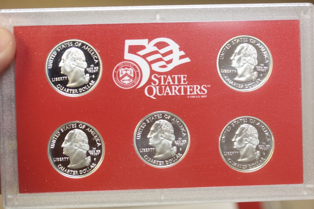 2001 US Mint Silver Proof Set - 5