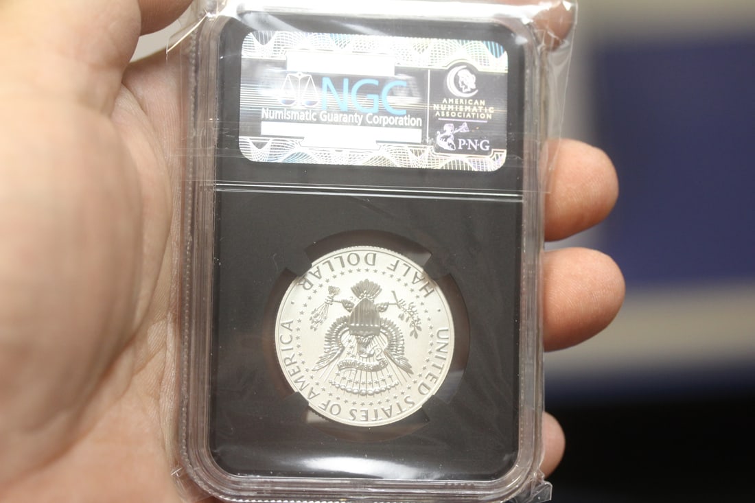 NGC Graded 2014-W Silver Kennedy Half Dollar - 4
