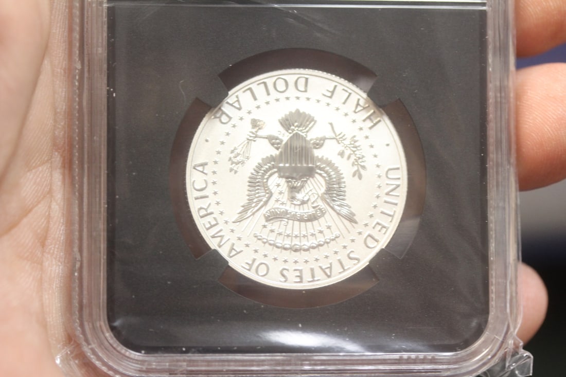 NGC Graded 2014-W Silver Kennedy Half Dollar - 5