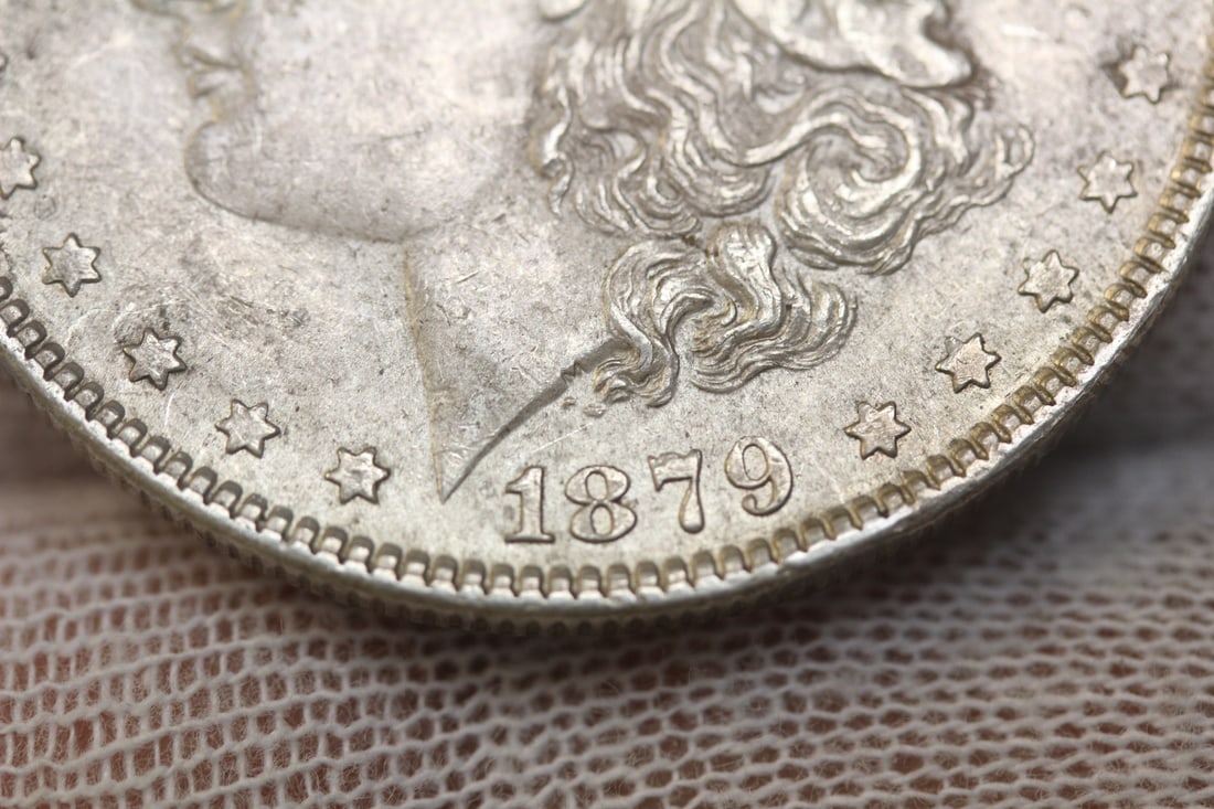 1879 Morgan Silver Dollar - 2