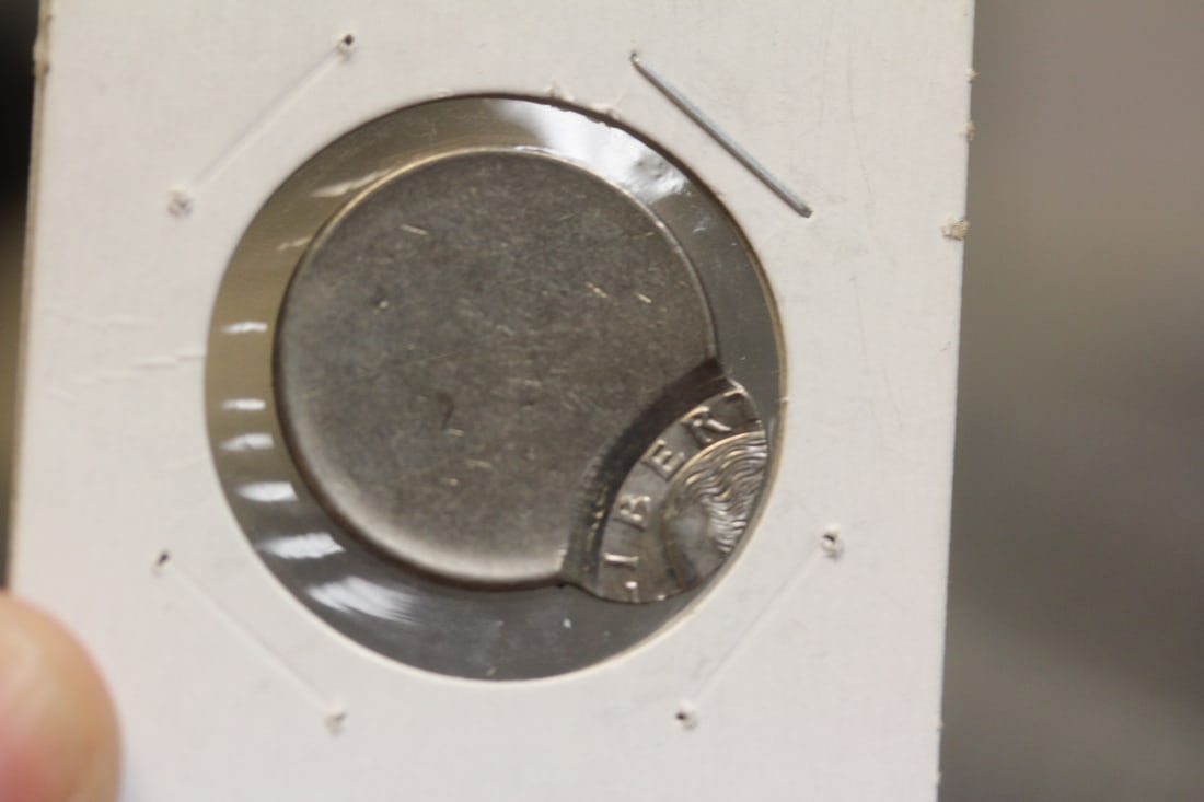 Way Off Center Washington Quarter: as shown