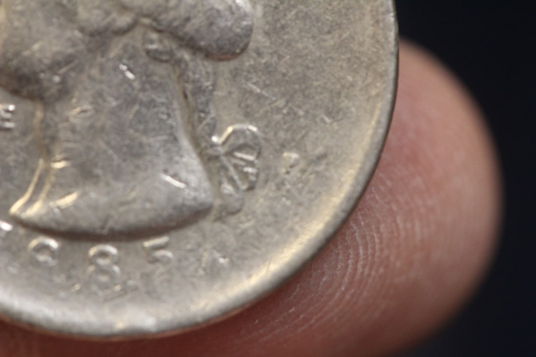 Rare Washington Mint Error Quarter - 2