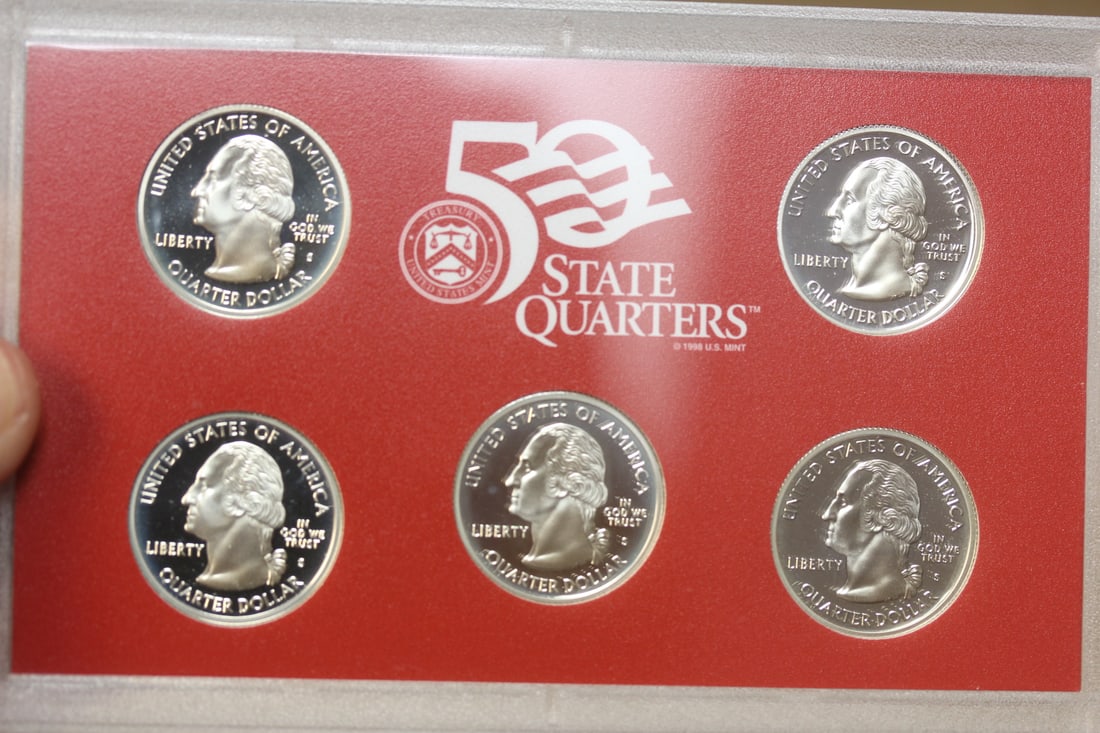 2001 US Mint Silver Proof Set - 3