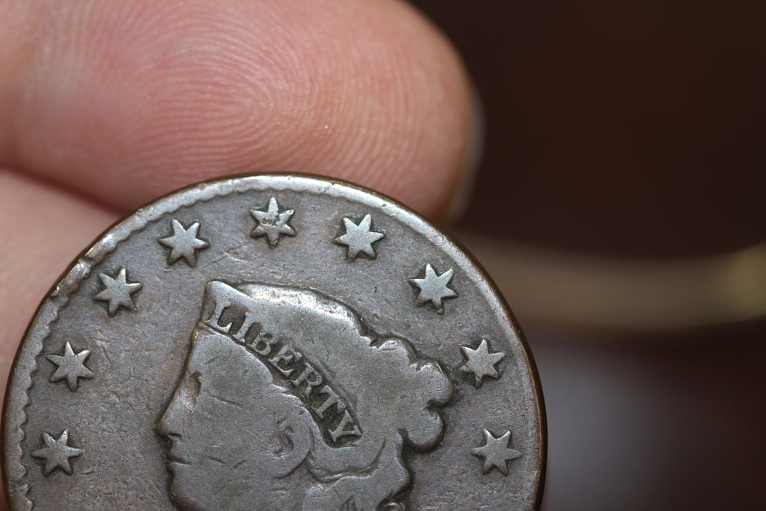 1828 Large Cent - 4