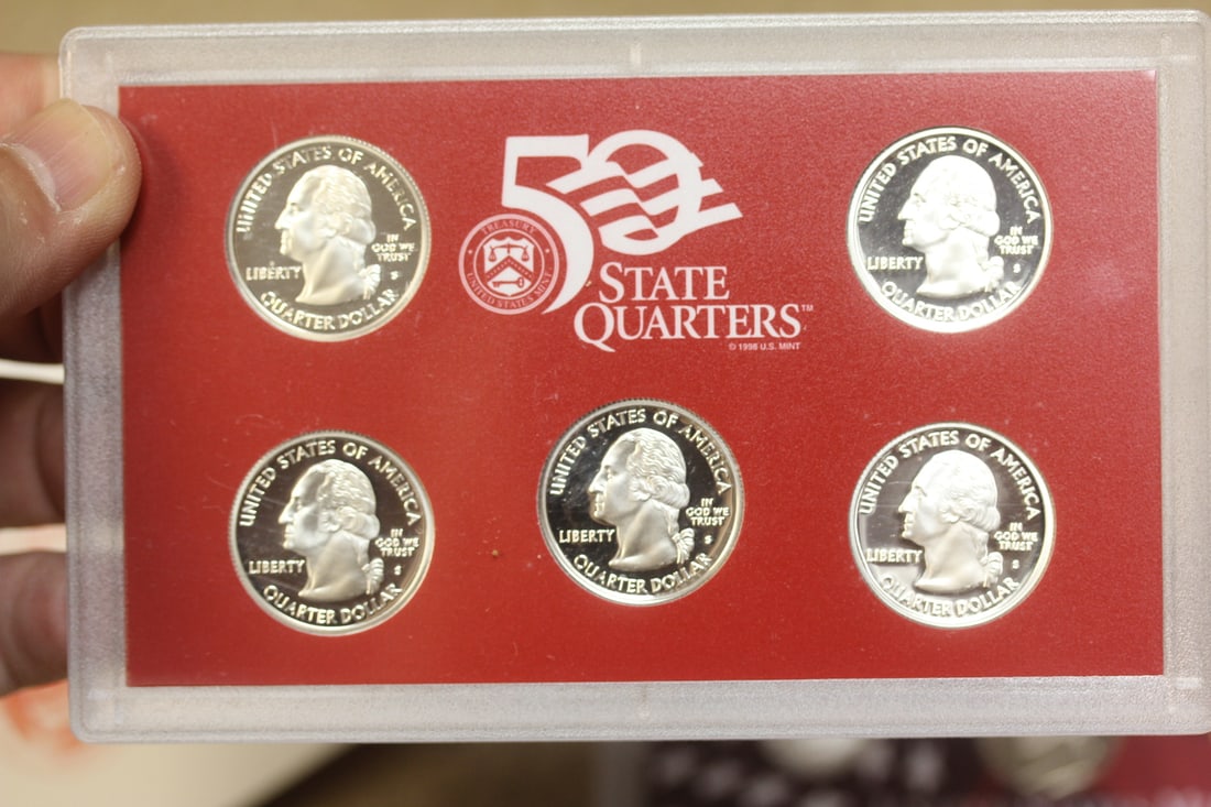 2001 US Mint Silver Proof Set - 3