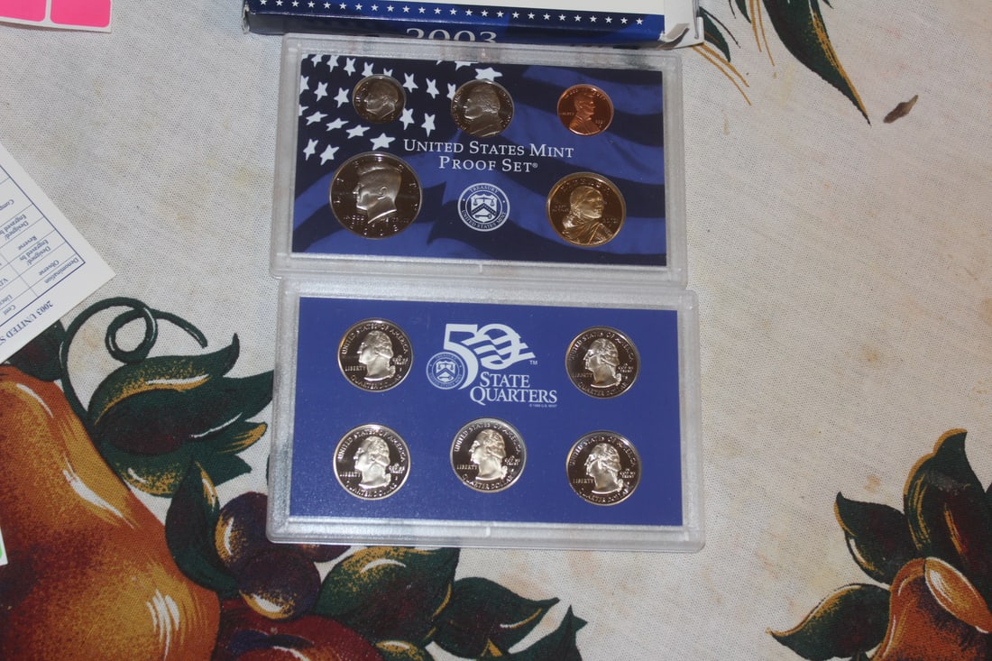 2003 US Mint Proof Coin Set: as shown