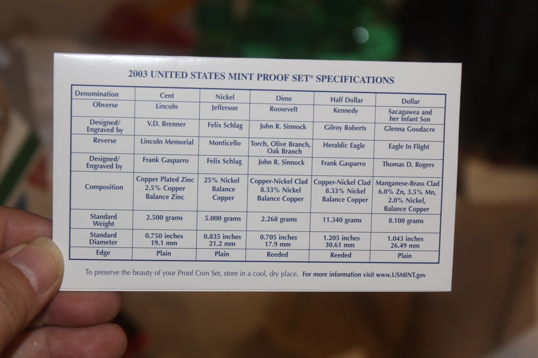 2003 US Mint Proof Coin Set - 4