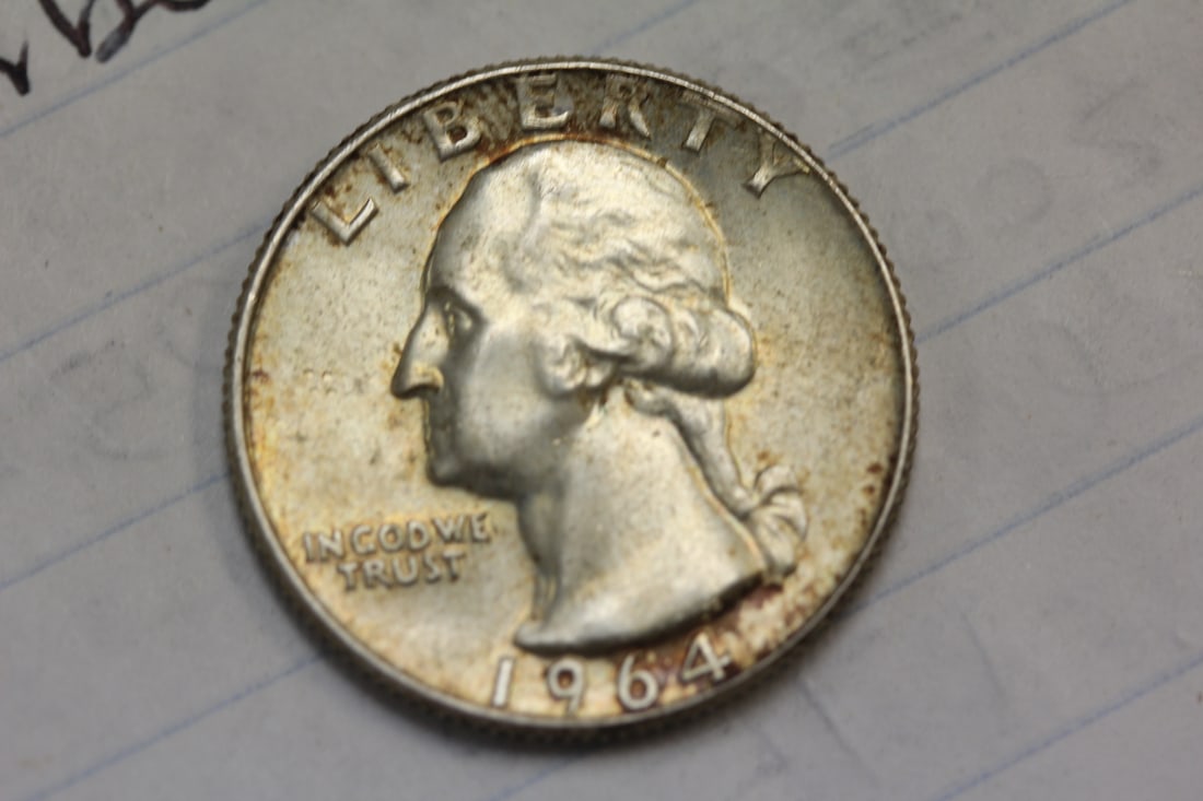 1964-D Washington Silver Quarter: nice coin