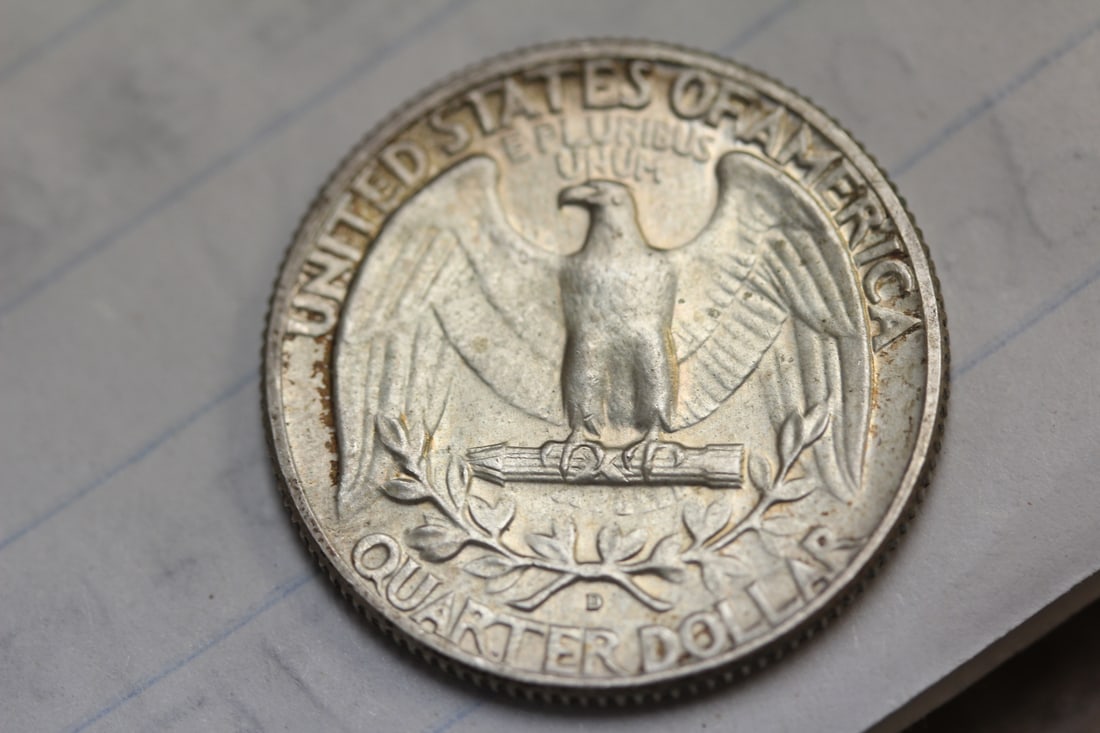 1964-D Washington Silver Quarter - 3