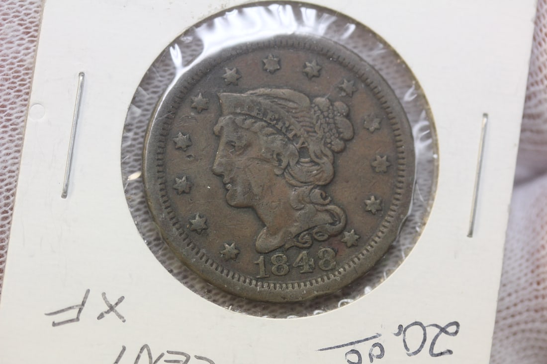 1848 Large Cent (1 of 2)
