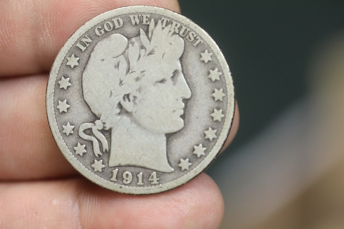 1914-S Barber Half Dollar: Key date