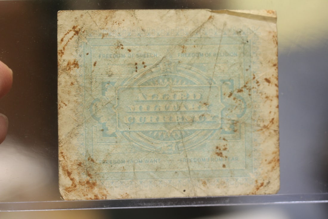 Italy Military 10 Lire Note - 2