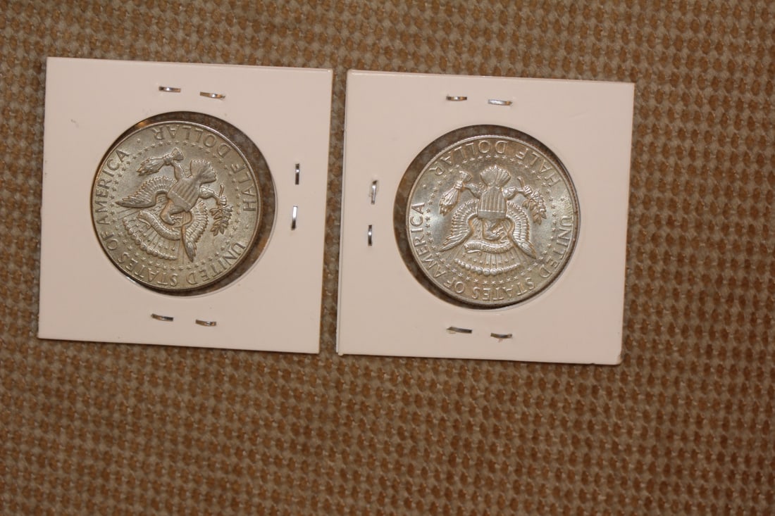 Lot of 2 Kennedy Halves - 2