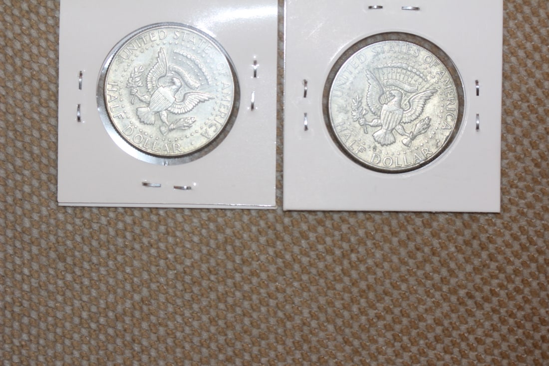 Lot of 2 Kennedy Halves - 2