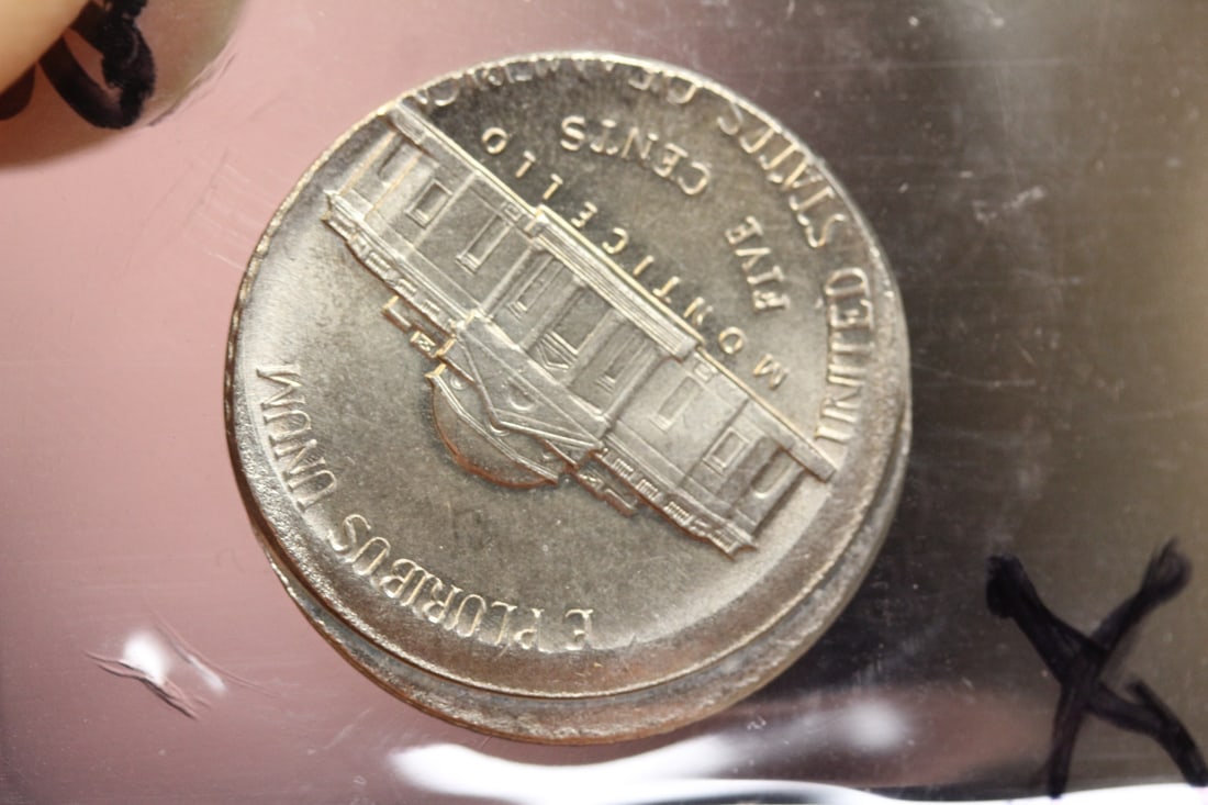 Rare Dual Error 1997 Jefferson Nickle - 2