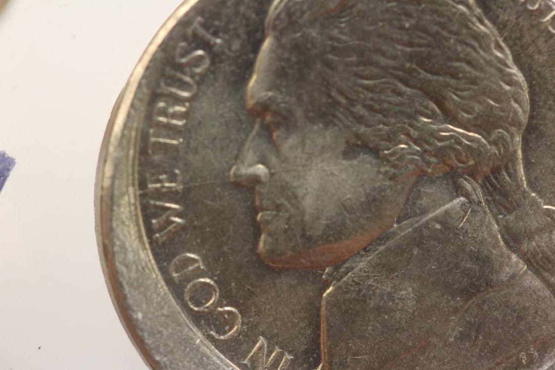 Rare Dual Error 1997 Jefferson Nickle - 4