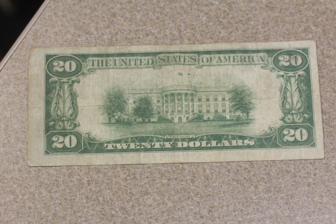1934 Twenty Dollar Note - 4