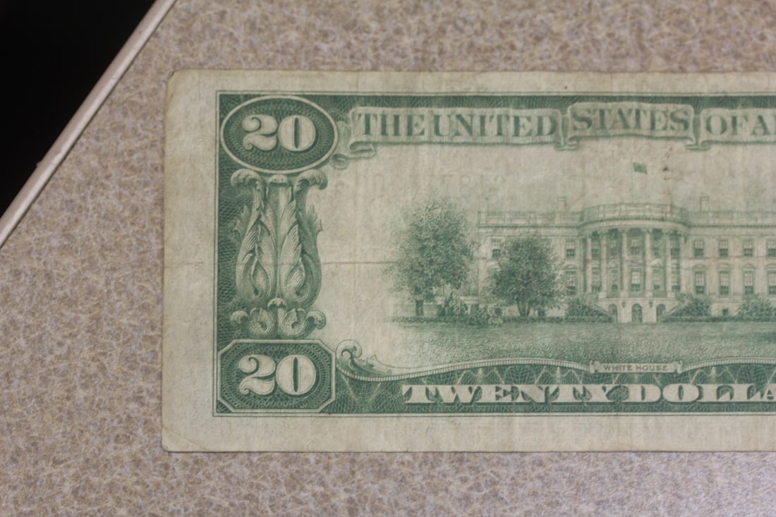 1934 Twenty Dollar Note - 5