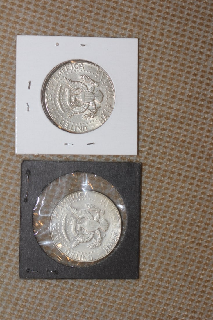Lot of 2 Kennedy Halves - 2