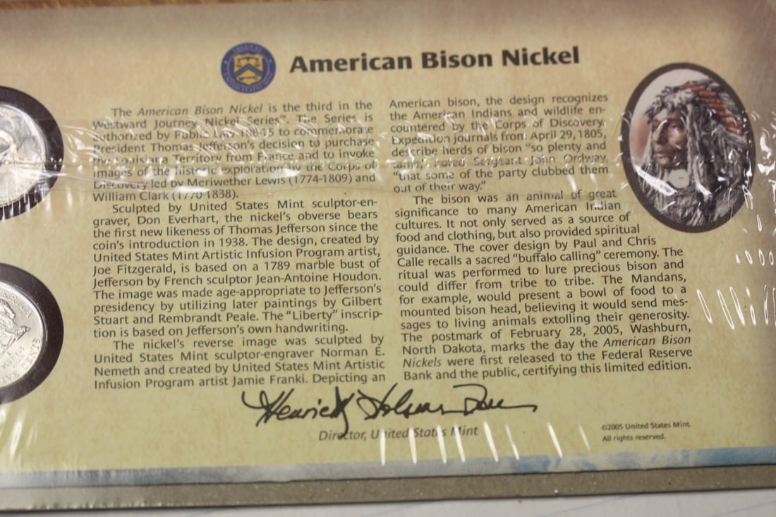 American Bison Nickel Set - 4