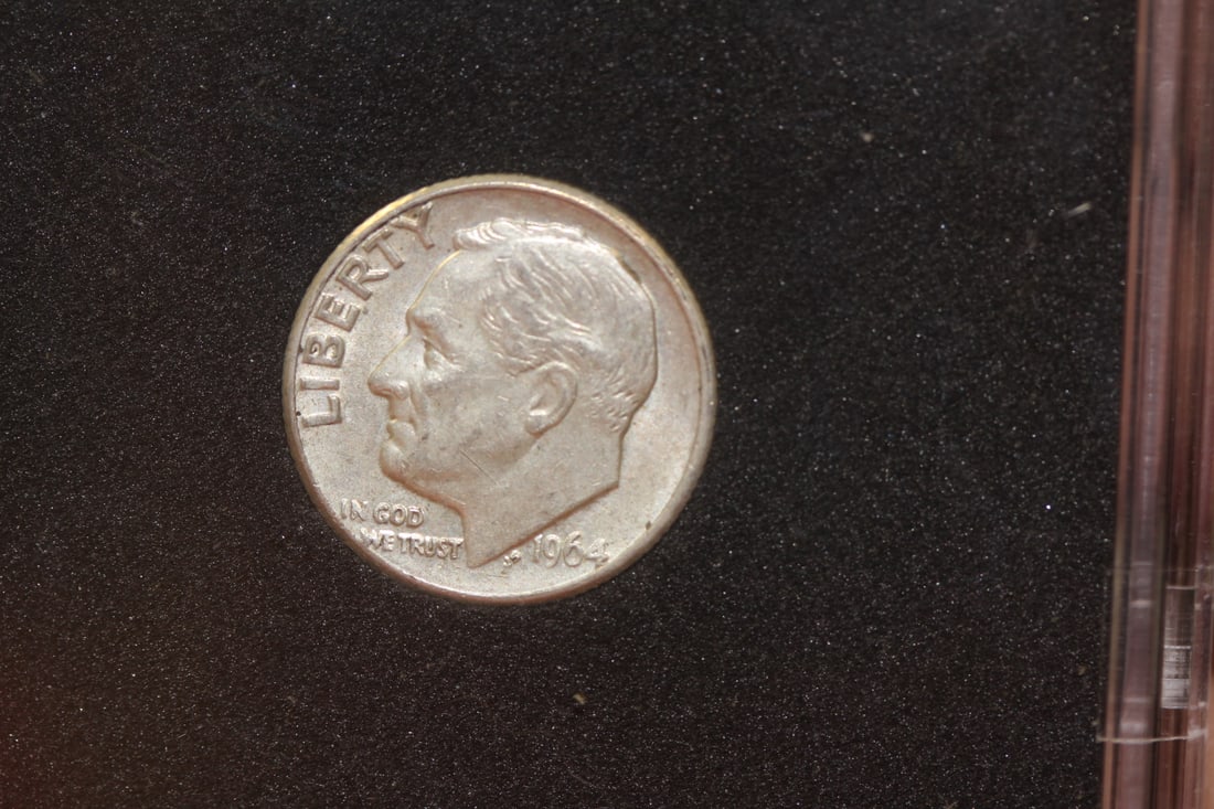 A Slabbed Silver Quarter - 2