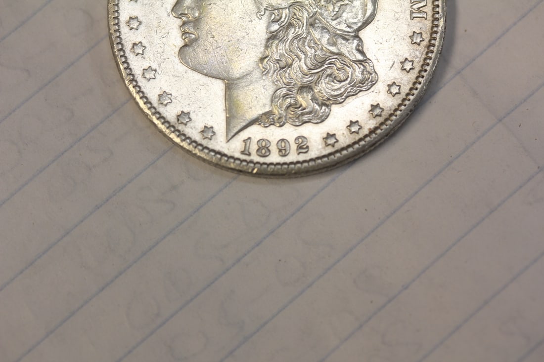 1892-CC Morgan Silver Dollar - 4