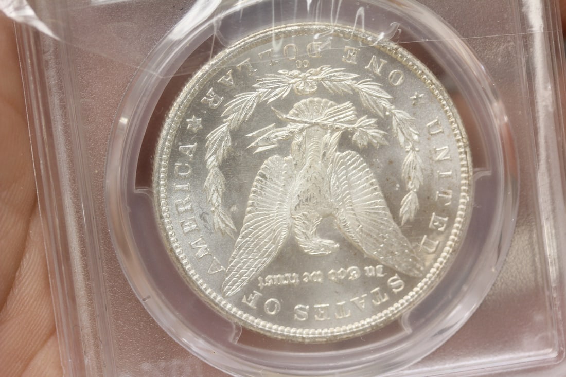 PCGS Graded 1883-CC Morgan Silver Dollar - 4