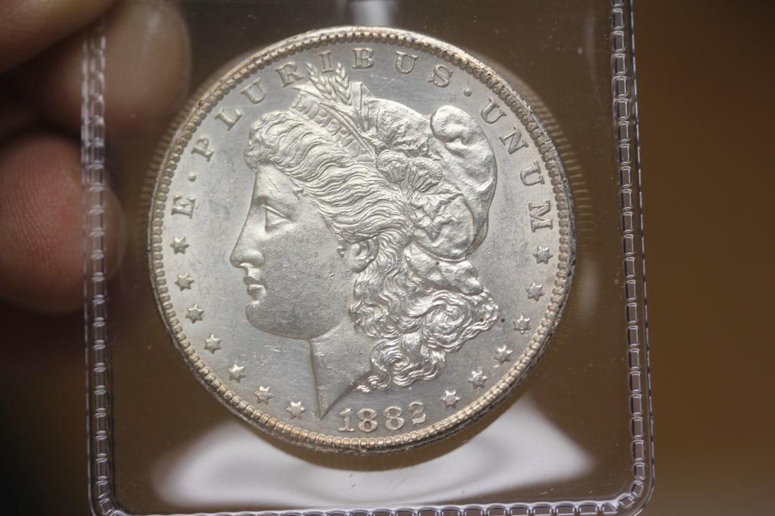 1882 CC Morgan Silver Dollar: really a beautiful piece