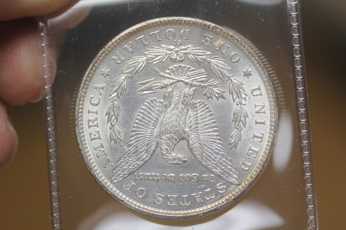 1882 CC Morgan Silver Dollar - 2