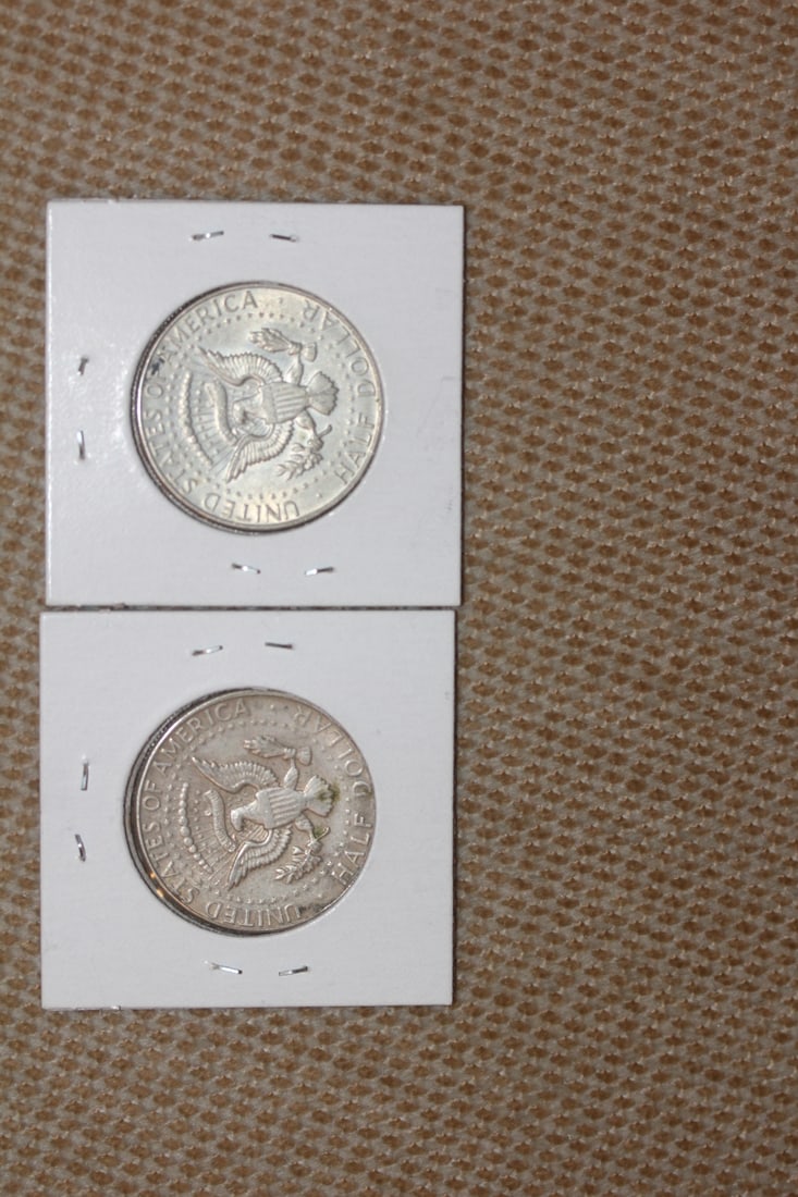 Lot of 2 Kennedy Halves - 2