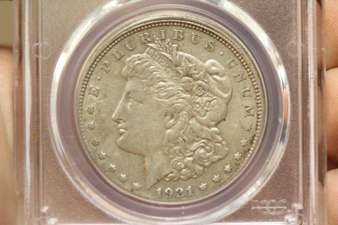Very Rare PCGS Graded 1921-S Morgan Silver Dollar - 3