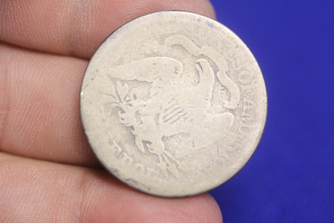 An 1876 Seated Half Dollar - 3