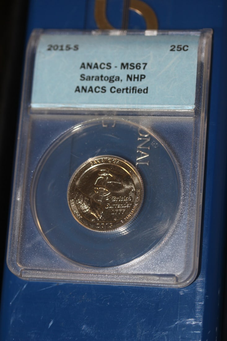 ANACS Graded 2015-S Quarter: MS67 - Clad