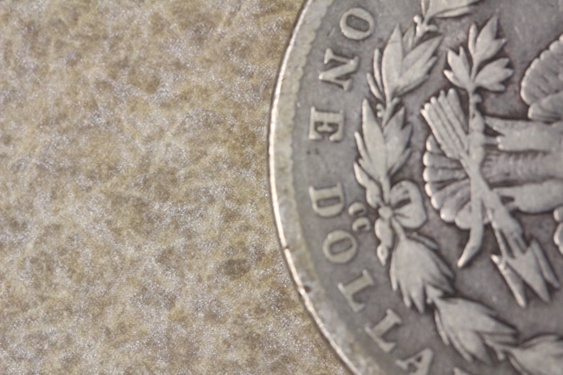 1890-CC Morgan Silver Dollar - 3