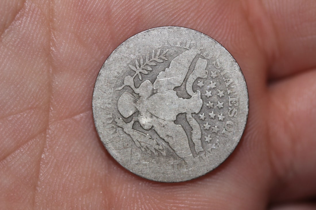 1909 Barber Silver Quarter - 2