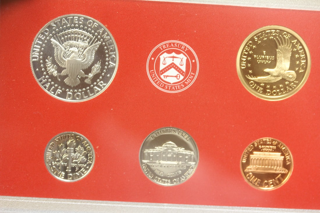 2001 US Mint Silver Proof Set - 6