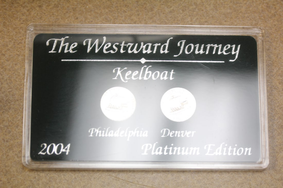 Westward Journey Commemorative 2 Nickel Set: as shown