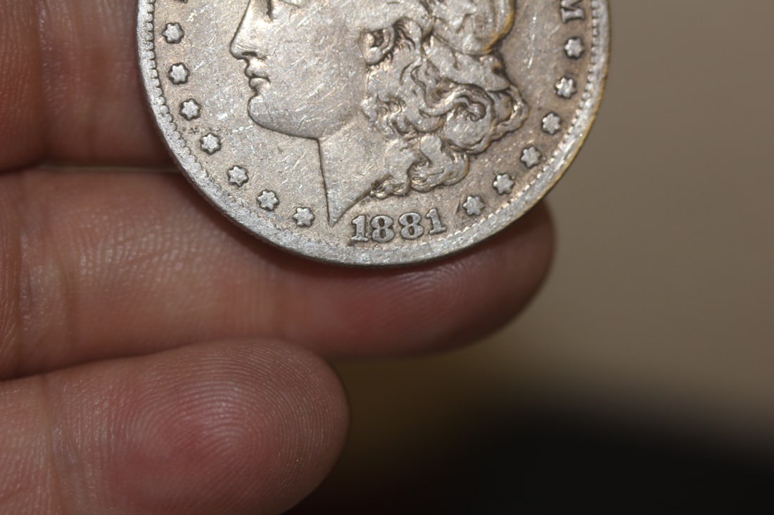 1881-S Morgan Silver Dollar - 2